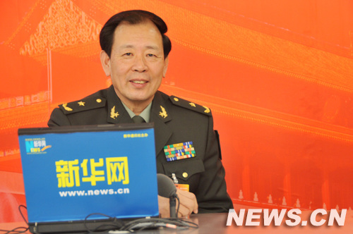 全國政協委員、軍事科學院世界軍事研究部羅援少將。