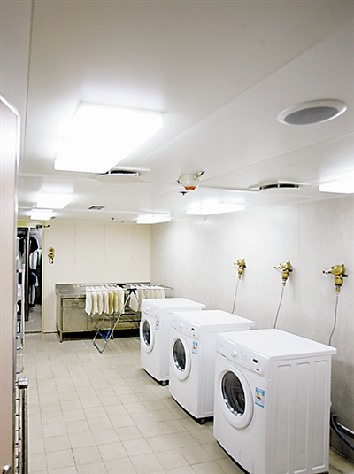 女艦員的洗衣間