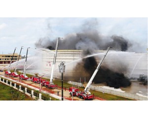 華平應急指揮系統助力國內首次消防跨海演練