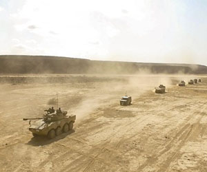 我駐吉布提保障基地組織火炮實彈射擊訓練