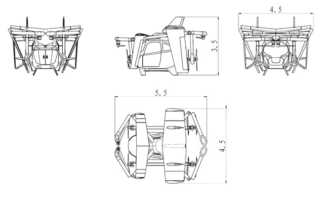 深謀?星漢一號HW450H：450kg載重+ 820km續(xù)航！定義低空運力新標準